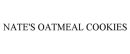 NATE'S OATMEAL COOKIES trademark