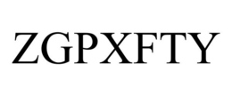 ZGPXFTY trademark