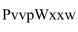 PVVPWXXW trademark