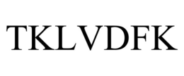 TKLVDFK trademark