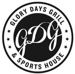 GDG GLORY DAYS GRILL & SPORTS HOUSE trademark