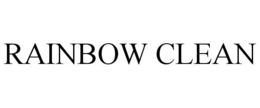 RAINBOW CLEAN trademark