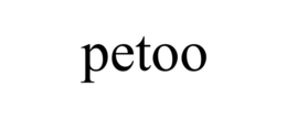 PETOO trademark