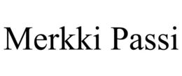 MERKKI PASSI trademark