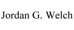 JORDAN G. WELCH trademark