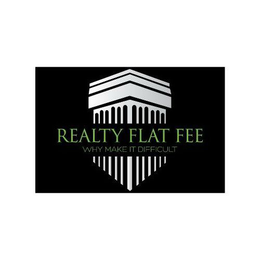 REALTY FLAT FEE WHY MAKE IT DIFFICULT trademark