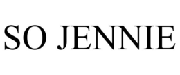 SO JENNIE trademark