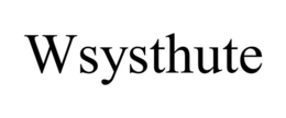 WSYSTHUTE trademark