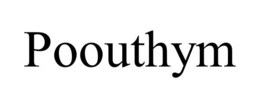POOUTHYM trademark