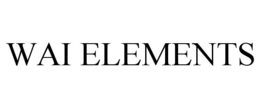 WAI ELEMENTS trademark