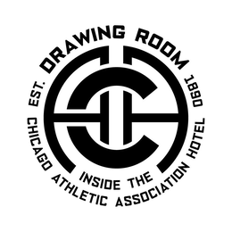 DRAWING ROOM EST. 1890 CHICAGO ATHLETIC ASSOCIATION HOTEL INSDIE THE CAA trademark