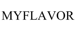 MYFLAVOR trademark