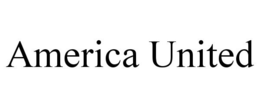 AMERICA UNITED trademark