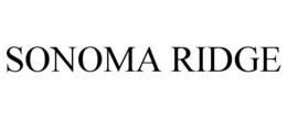 SONOMA RIDGE trademark