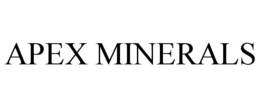 APEX MINERALS trademark