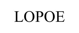 LOPOE trademark