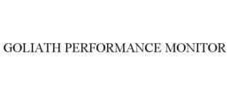 GOLIATH PERFORMANCE MONITOR trademark