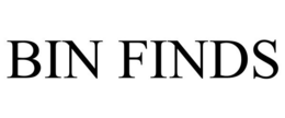 BIN FINDS trademark