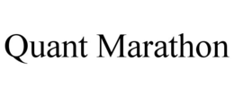 QUANT MARATHON trademark