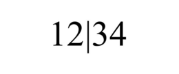 12|34 trademark