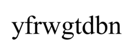 YFRWGTDBN trademark