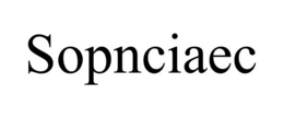 SOPNCIAEC trademark