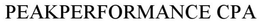 PEAKPERFORMANCE CPA trademark