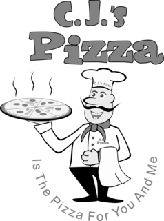 C.J.'S PIZZA C.J.'S PIZZA IS THE PIZZA FOR YOU AND ME trademark