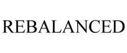 REBALANCED trademark
