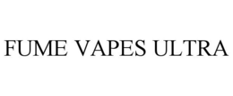 FUME VAPES ULTRA trademark
