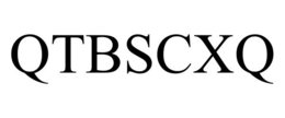QTBSCXQ trademark