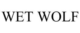 WET WOLF trademark