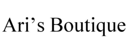 ARI'S BOUTIQUE trademark