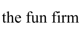 THE FUN FIRM trademark