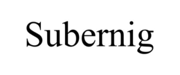 SUBERNIG trademark