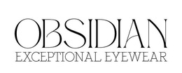 OBSIDIAN EXCEPTIONAL EYEWEAR trademark