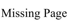 MISSING PAGE trademark