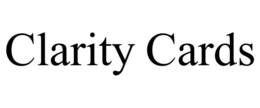 CLARITY CARDS trademark