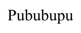 PUBUBUPU trademark
