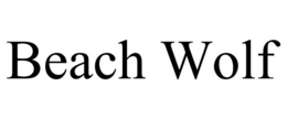 BEACH WOLF trademark