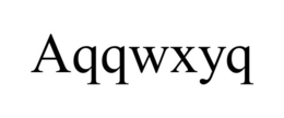 AQQWXYQ trademark
