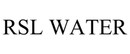 RSL WATER trademark