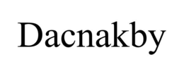 DACNAKBY trademark