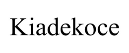 KIADEKOCE trademark