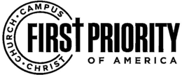 FIRST PRIORITY OF AMERICA CHRIST · CHURCH · CAMPUS trademark