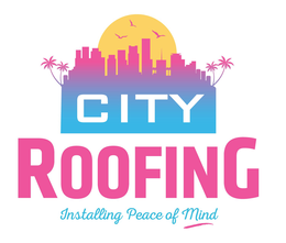CITY ROOFING INSTALLING PEACE OF MIND trademark