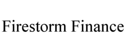 FIRESTORM FINANCE trademark