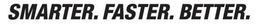 SMARTER. FASTER. BETTER. trademark