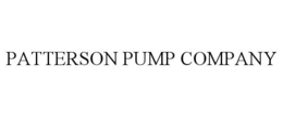 PATTERSON PUMP COMPANY trademark