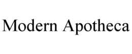 MODERN APOTHECA trademark